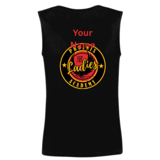 Personalised Ladies Athletic Move Sleeveless Top